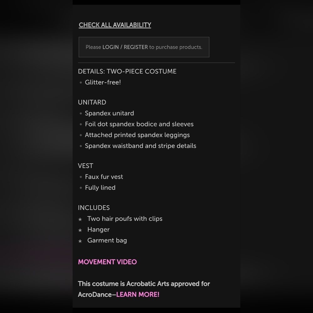 Unitard - Picture 3 of 5